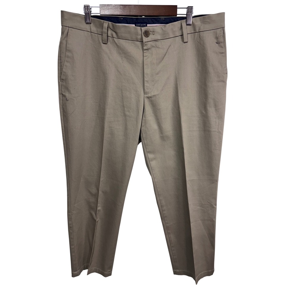 Dockers Pants Men's Straight‎ Fit Chino Khaki 38x29